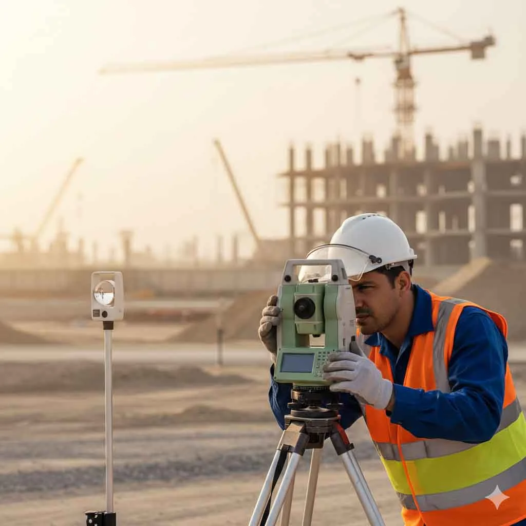 Survey accuracy and verification in the field.