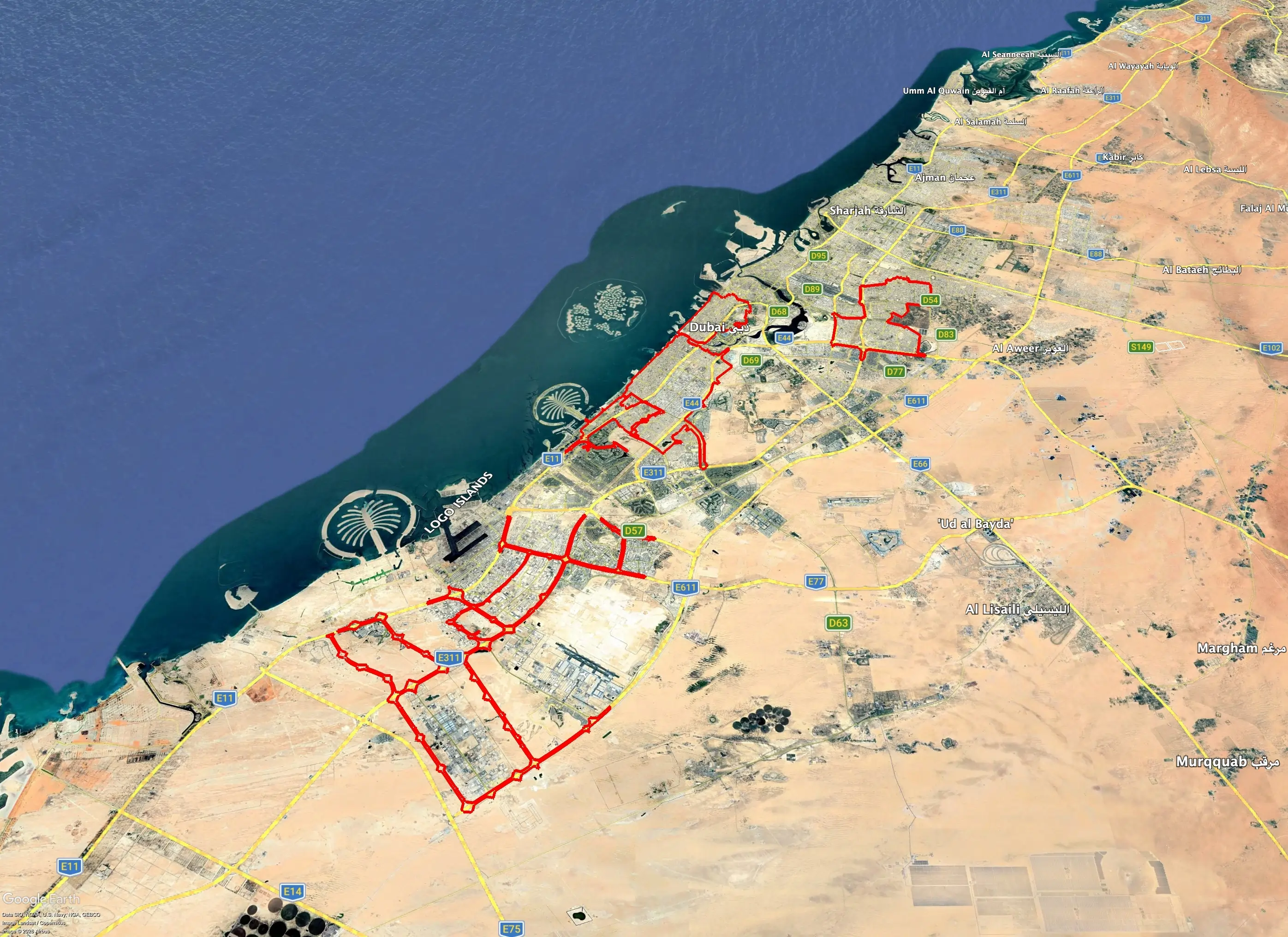 Dubai Stormwater Network